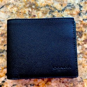 Men’s Coach Leather Wallet